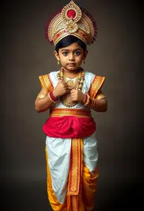 Child Sreekrishna Jayanthi Costume