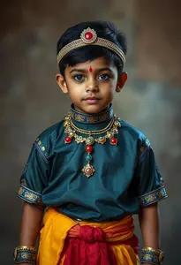 Child Sreekrishnan Costume