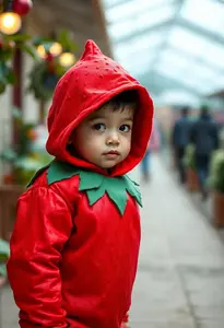 Child Strawberry Costume