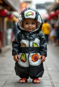 Child Sushi Roll Costume