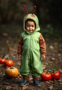 Child Very Hungry Caterpillar Costume