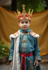 Childrens King Costume