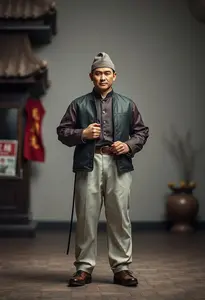 Chino Outfit Male Costume