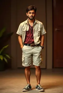 Chino Shorts Costume