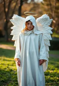 Angel Nativity Costume Homemade