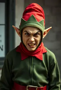 Angry Elf Costume