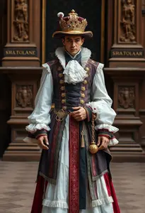 Aristocrat Costume Fancy Dress