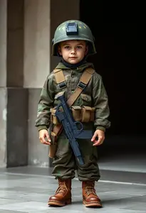 Army Soldier Costume Kid