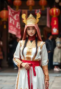 Around World Costume Girl