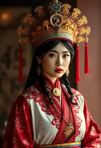 Asian Queen Costume