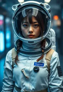 Astronaut Girls Costume