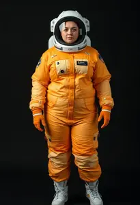 Astronaut Jumpsuit Costume Plus Size Woman