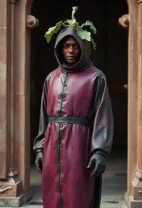 Aubergine Costume