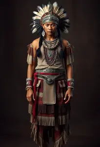 Authentic Aztec Costume