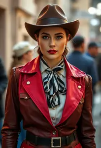 Authentic Carmen Sandiego Woman Costume