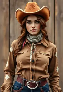 Authentic Cowgirl Costume
