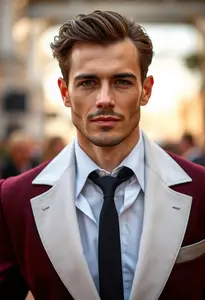 Hollywood Red Carpet Man Attire