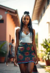 Short Kitenge Skirts