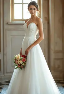 Aline Princess Wedding Dress