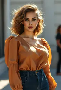 Puff Blouse
