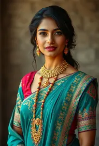 Traditional Hindu Dress