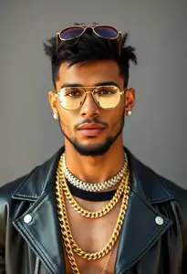 Bling Outfit Male