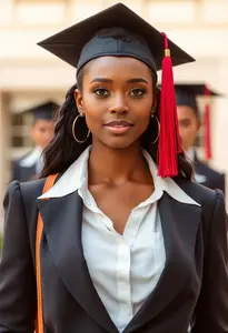Business Attire Graduation Pictorial