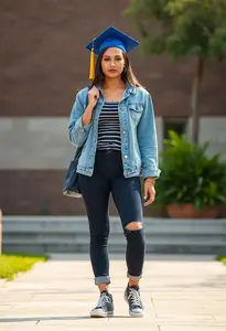 Casual Wear Graduation Pictorial