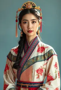 Korean Traditional Queen Dress