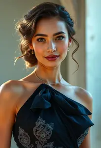 Actress Gown Look