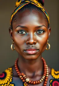 African Kitenge Fashion Woman