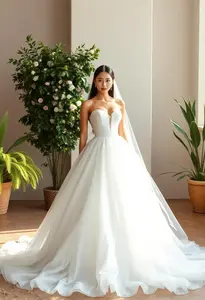 Aline Princess Wedding Dress