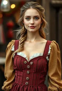 Oktoberfest Style Dress