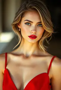 Selena Red Dress