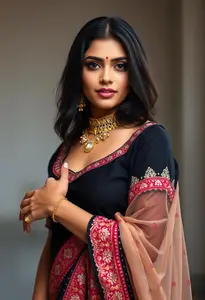 Black Blouse Navratri