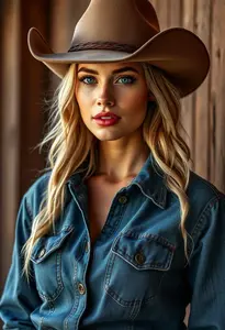Denim Cowboy Outfit