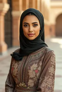 Elegant Islamic Dress