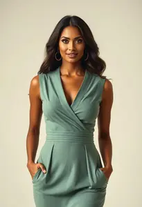 Formal Dress Style Big Tummy