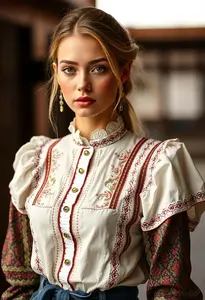German Traditional Woman Clothing