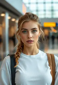 Hailey Bieber Airport Outfit