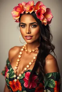 Hawaiian Attire Woman