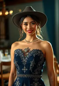 Indo Western Dress Wedding Reception