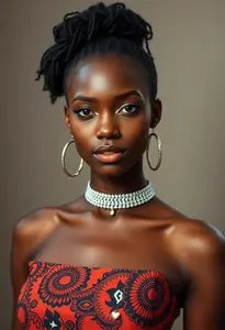 Kitenge Fashion Short Dress Kenya