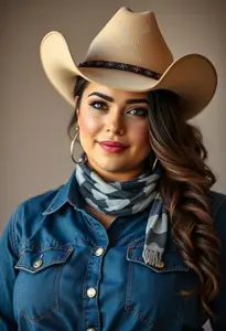 Plus Size Cowgirl Outfit Woman