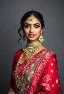 Traditional Hindu Engagement Dress