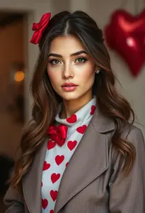 Woman Valentines Outfit