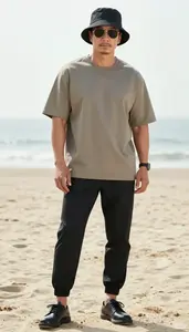 Professional Man Oversized Tee Casual Lean
