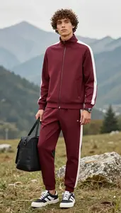 Professional Wine Track Jacket Top Stock Image