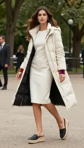 Style Inspiration Oversized Fit Trapeze Dress