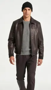 Young Man In 20s Man Fisherman Sweater Fashion Stock Photo